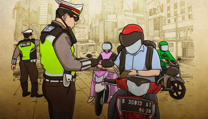Gila, Pengendara Kena Tilang ETLE Sampai 61 Kali