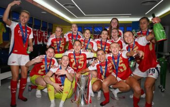 arsenal juara liga champions wanita 2025