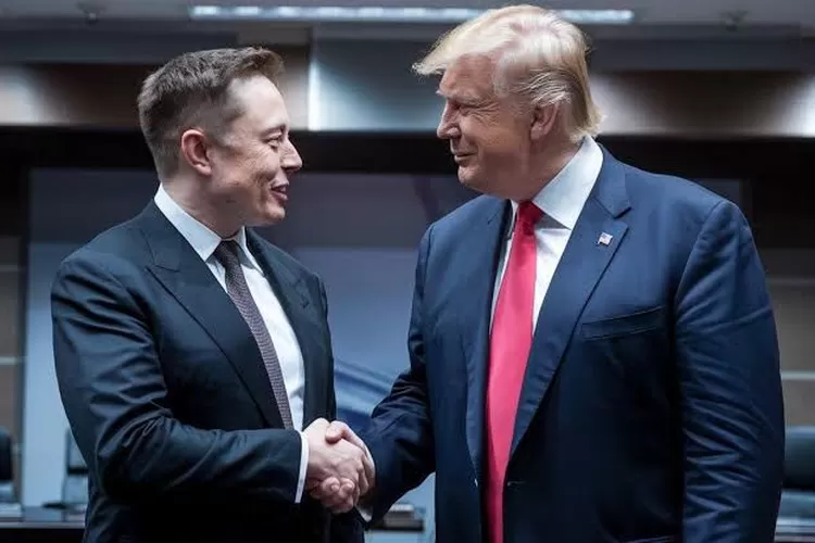 elon musk pamit ke donald trump