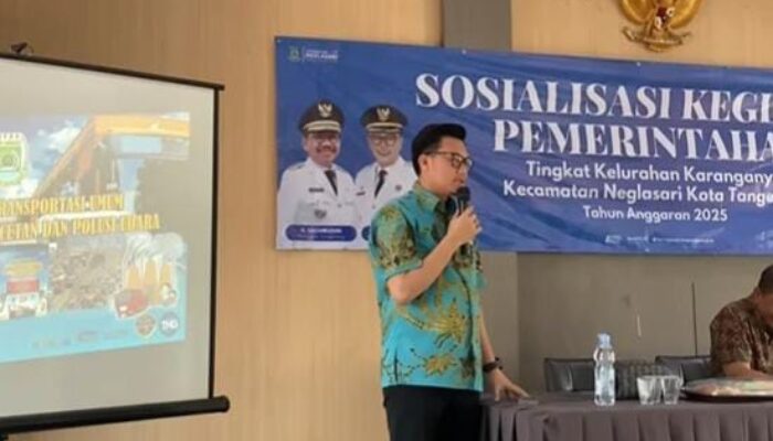 Legislator Kota Tangerang Hafidz Firdaus Ungkap Soal Banjir dan Kemacetan