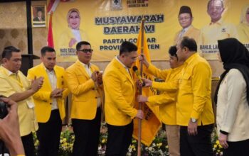 Gantikan Tantenya, Andika Hazrumy Pimpin Golkar Banten