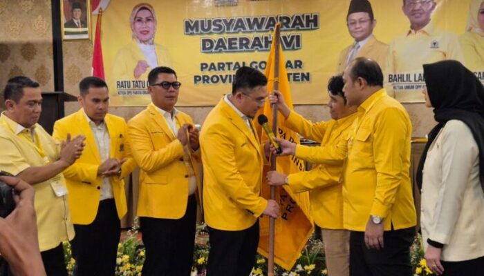 Gantikan Tantenya, Andika Hazrumy Pimpin Golkar Banten