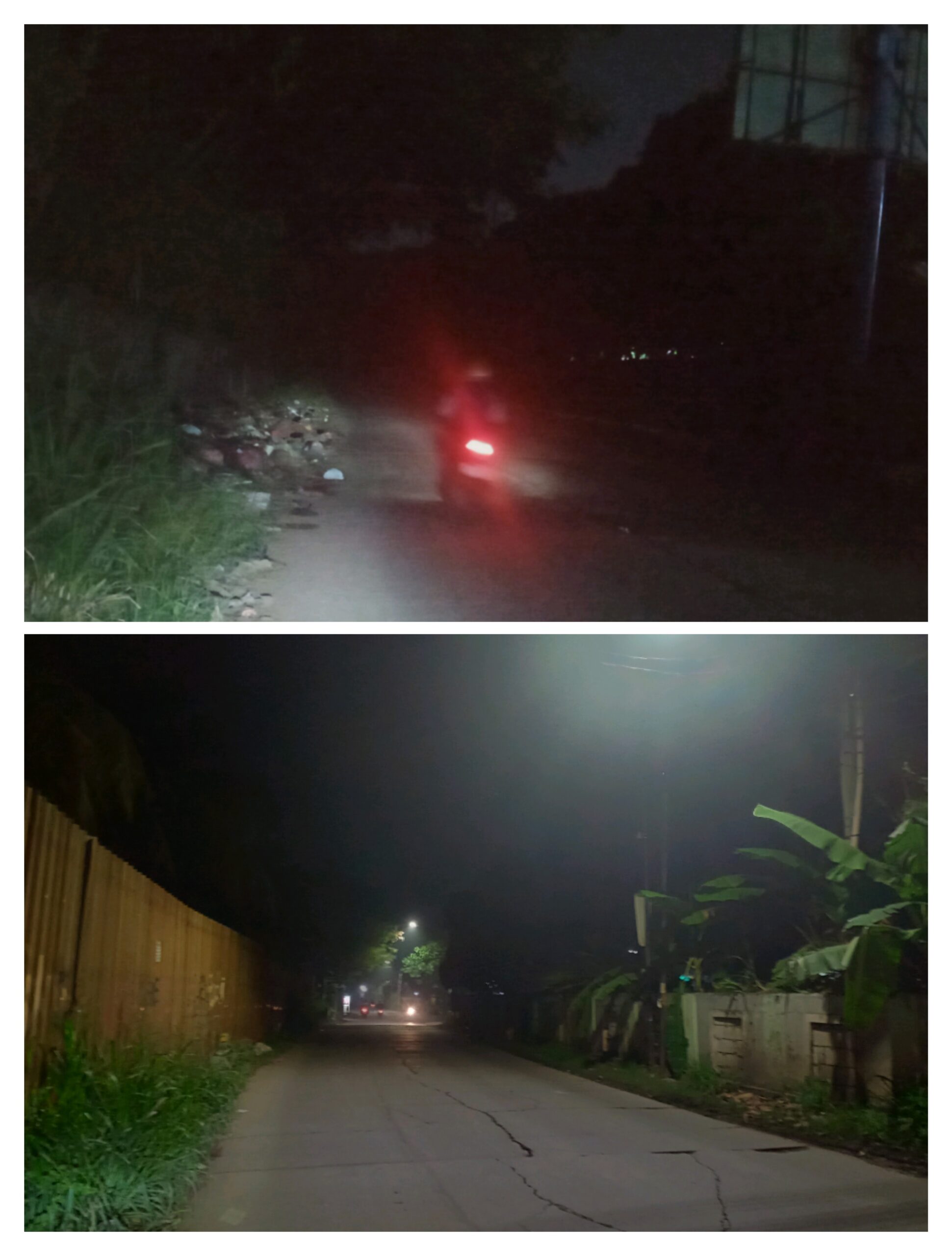 kondisi Jalan Raya Pajajaran, Curug, Kabupaten Tangerang (AL)
