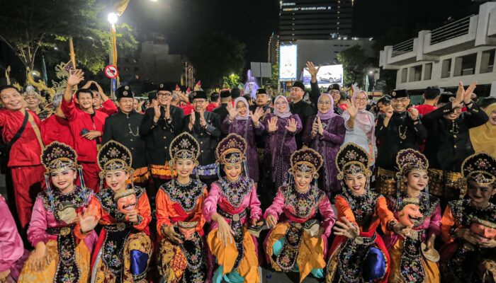 Silat Beksi dan Barongsai Kota Tangerang Pukau Hadirin Munas VII Apeksi di Surabaya