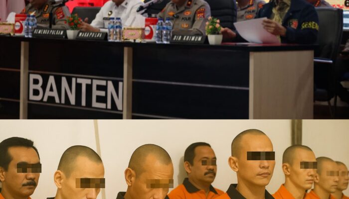 Bikin Resah Masyarakat, Polda Banten Sikat Ratusan Preman
