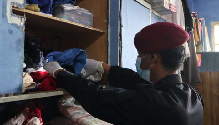 Rutan Kelas I Tangerang Razia Kamar Hunian Warga Binaan