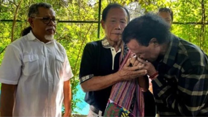 ketua grib jaya hercules minta maaf ke sutiyoso