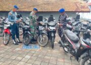 Lanal Banten Amankan Dua Truk Motor Bekas di Pelabuhan Merak