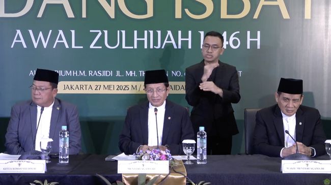 sidang isbat penetapan idul adha 2025