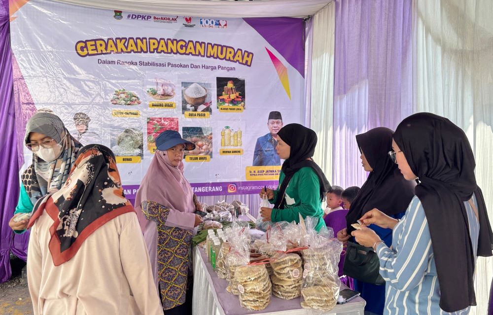Jelang Idul Adha, DPKP Kabupaten Tangerang Kerahkan 10 Vendor Pangan