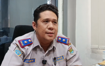 jimmy kepala seksi pengendalian operasional dishub kabupaten tangerang