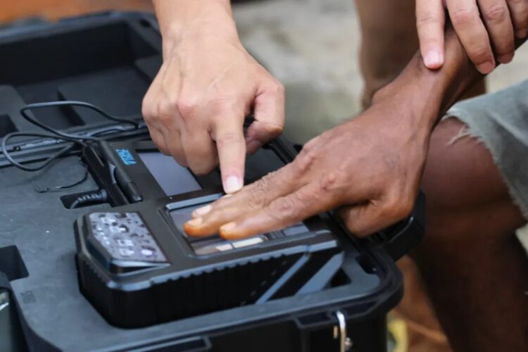 odgj sedang melakukan rekam ektp