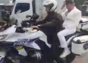 patwal dishub bogor lagi bonceng kdm