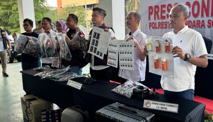 Polresta Bandara Soetta Bongkar Dua Kasus Sindikat Importir Etomidate Ilegal