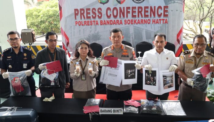 Polresta Bandara Soetta Bongkar Sindikat Penyelundupan Benih Lobster Senilai Rp9 Miliar
