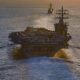 armada perang presiden as donald trump di laut merah