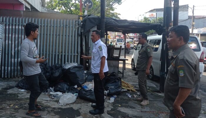 Pemkot Tangerang Tegur Pelaku Usaha Tak Punya Tempat Sampah