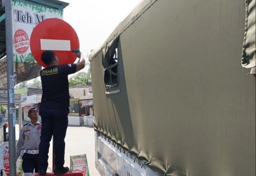 Awas, Salah Parkir di Rangkasbitung, Ban Kendaraan Bakal Digembosi