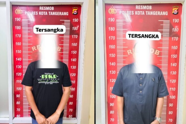 ketia rt dan rw diamankan polisi lantaran memeras kontraktor