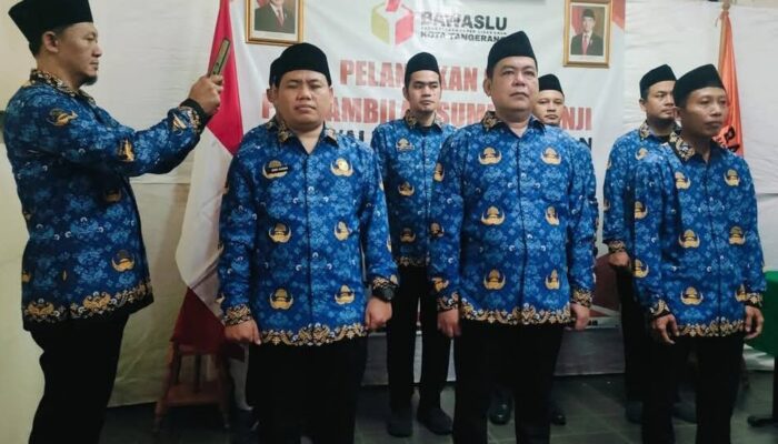 7 Pegawai Bawaslu Kota Tangerang Dilantik Jadi PPPK