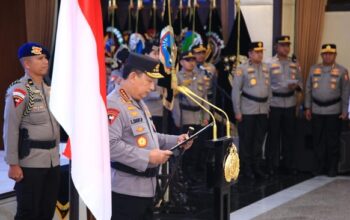 kapolri melantik wakapolri dan kapolda metro jaya