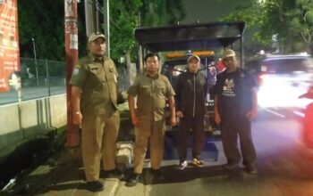 kelurahan buaran indah kota tangerang lakukan patroli sampah liar