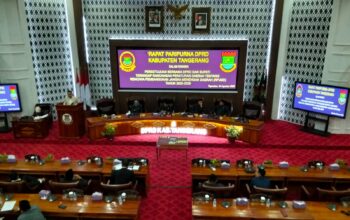 rapat paripurna bahas rpjmd kabupaten tangerang