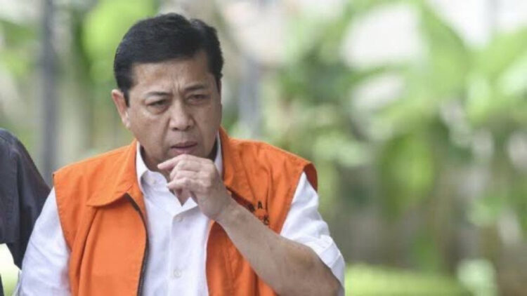setya novanto bebas dari lapas sukamiskin