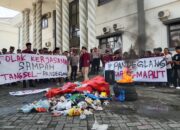 Mahasiswa Pandeglang Demo Tolak Kerja Sama Sampah dengan Pemkot Tangsel