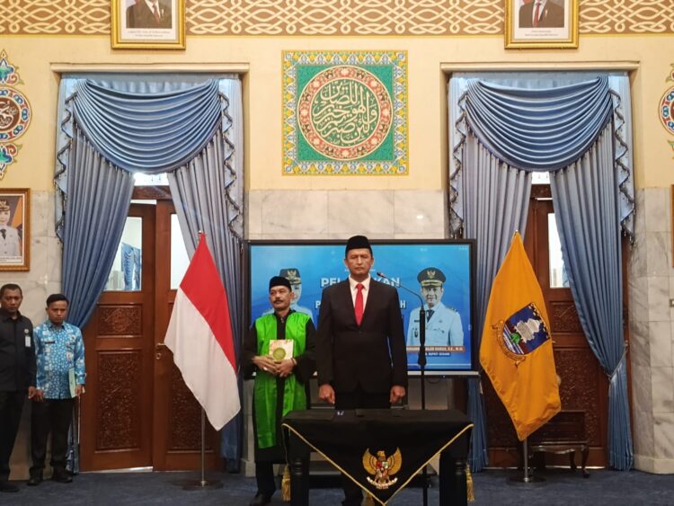 pelantikan sekda kabupaten serang
