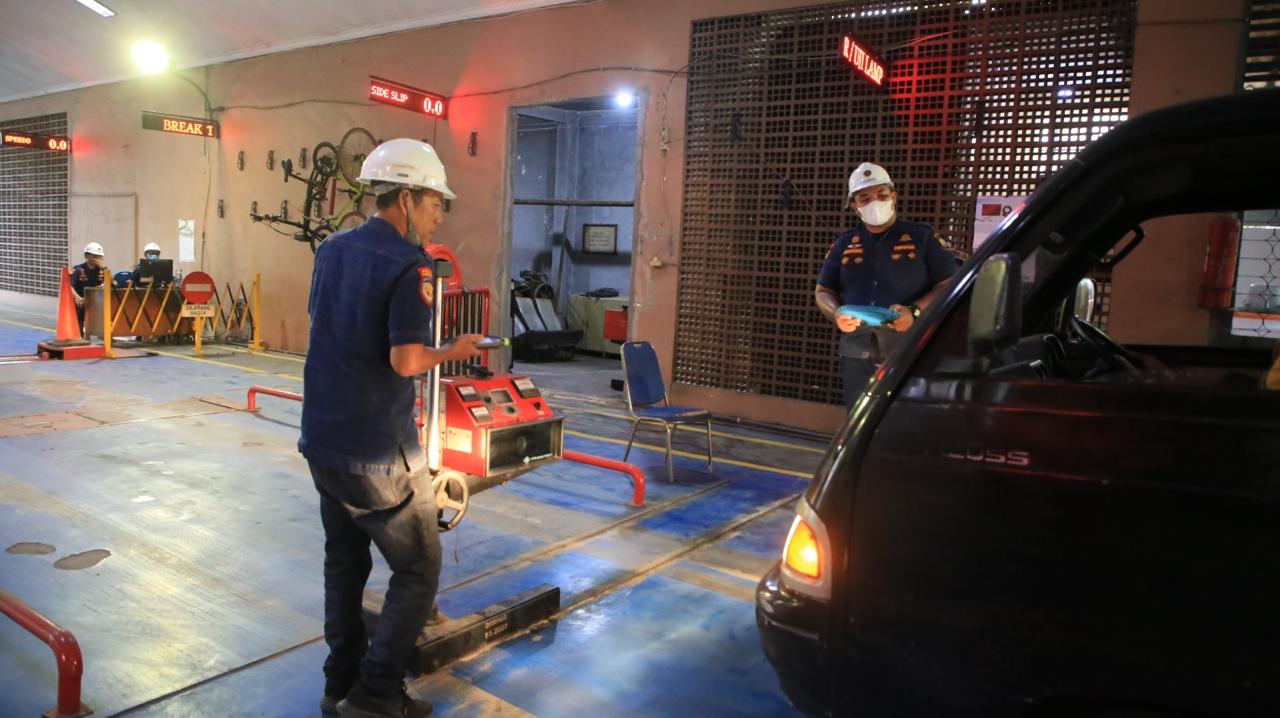 Uji Kendaraan Lewat SIM Blue Full Cycle