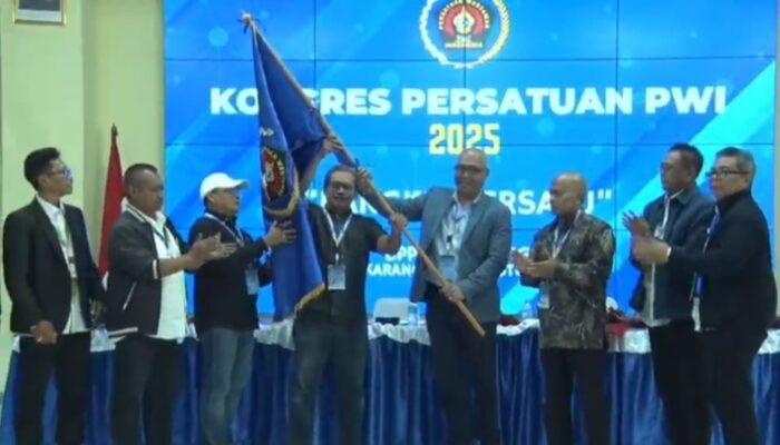 Hasil Kongres Persatuan, Akhmad Munir Pimpin PWI Pusat 2025-2030