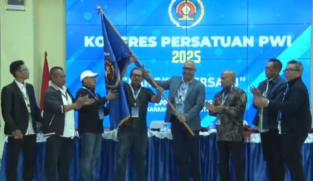 Hasil Kongres Persatuan, Akhmad Munir Pimpin PWI Pusat 2025-2030
