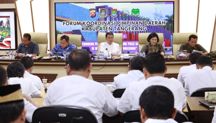 Bupati Tangerang Minta Semua Camat Siaga Bencana