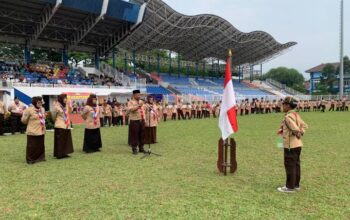 Ratusan Pramuka di Kota Tangerang Gelar Deklarasi Damai