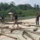 Puluhan Warga Lebak Blokade Tol Serang-Panimbang