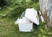 Peti Jenazah di Kebun Karet Bikin Heboh Warga Lebak