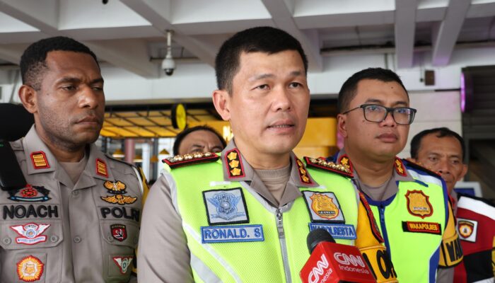Polresta Bandara Soetta Lakukan Pengamanan Kedatangan Jenazah Staf KBRI Peru