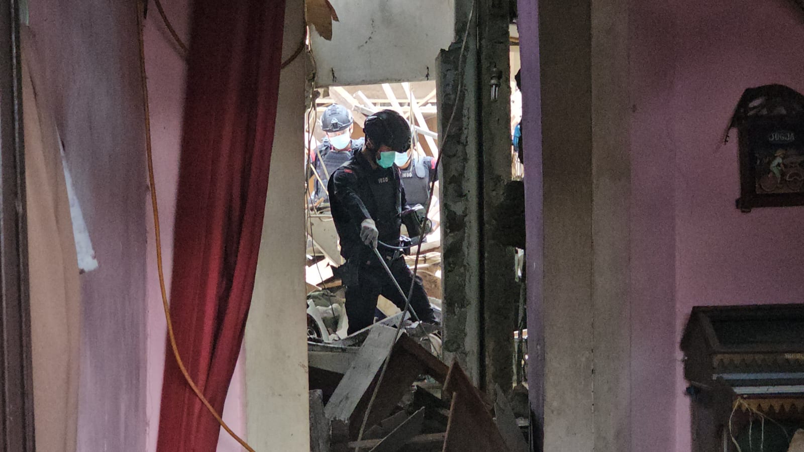 Ledakan di Pondok Cabe Ilir Pamulang Bukan Berasal dari Bom