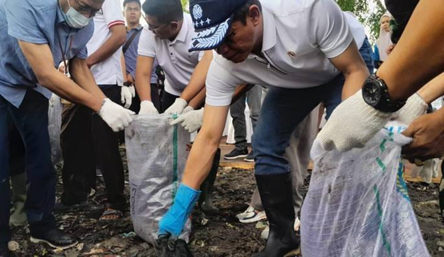 World Clean Up Day di Kabupaten Serang