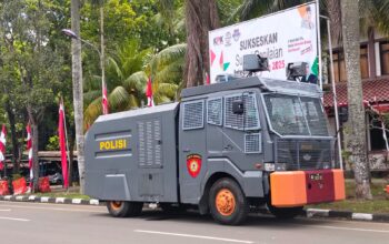 Polisi Siagakan Baraccuda di Puspemkab Tangerang