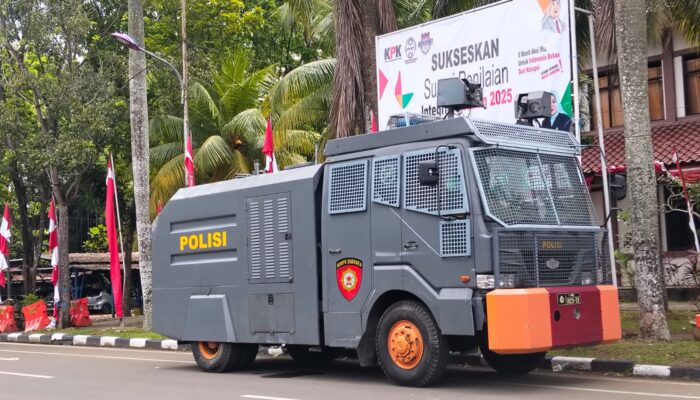 Polisi Siagakan Baraccuda di Puspemkab Tangerang