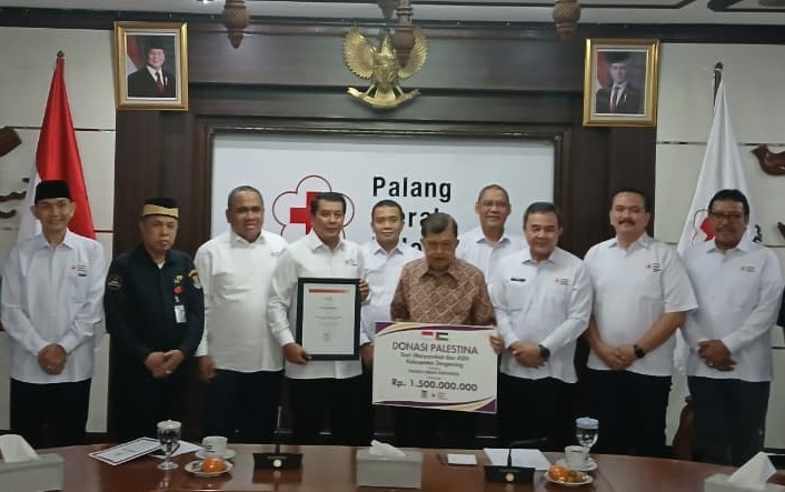 Bupati Tangerang Serahkan Bantuan Rp1,5 Miliar Bagi Rakyat Palestina