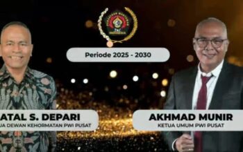 Ini Pengurus Lengkap PWI Pusat 2025–2030 yang Dikomandoi Akhmad Munir