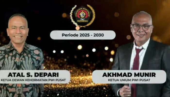 Ini Pengurus Lengkap PWI Pusat 2025–2030 yang Dikomandoi Akhmad Munir