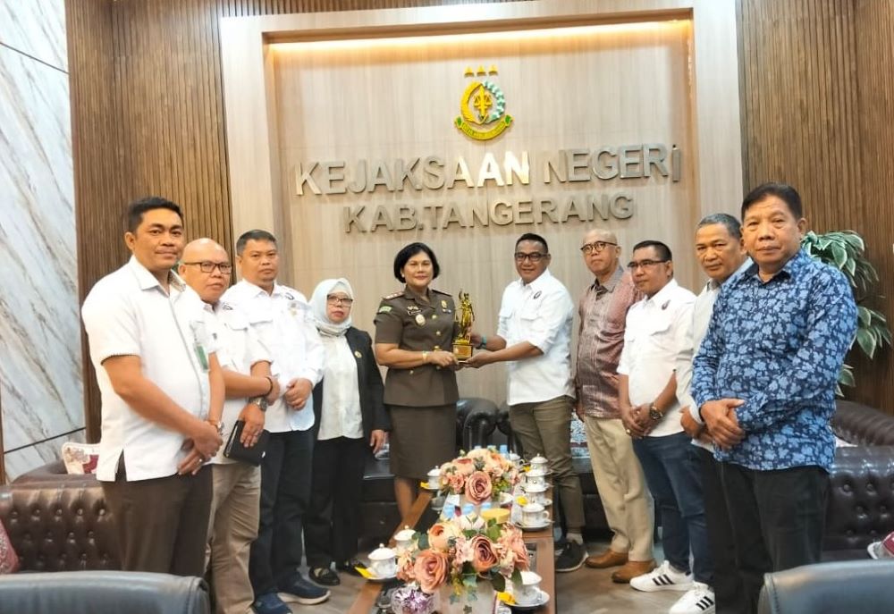 Pengurus KAI dan Kajari Kabupaten Tangerang Jalin Sinergitas