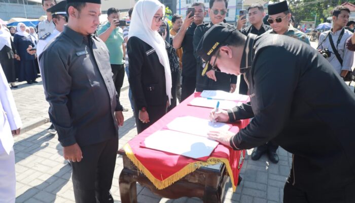 Wali Kota Serang Lantik Pejabat di Pasar