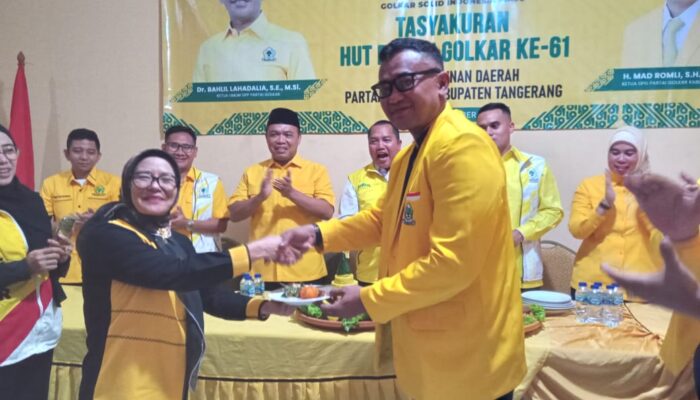 Peringati HUT 61, Golkar  Gelar Baksos Secara Masif