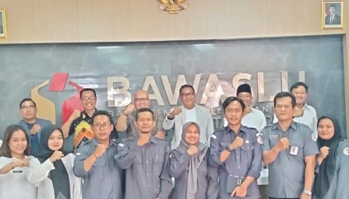 KAI-Bawaslu Kabupaten Tangerang Jajaki Kerjasama Hukum
