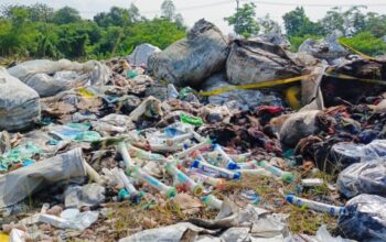 Gawat, Ada Yang Buang Limbah Medis di Walantaka Serang